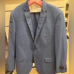 Powder Blue Suit NWT 46R x 40R Slim Fit